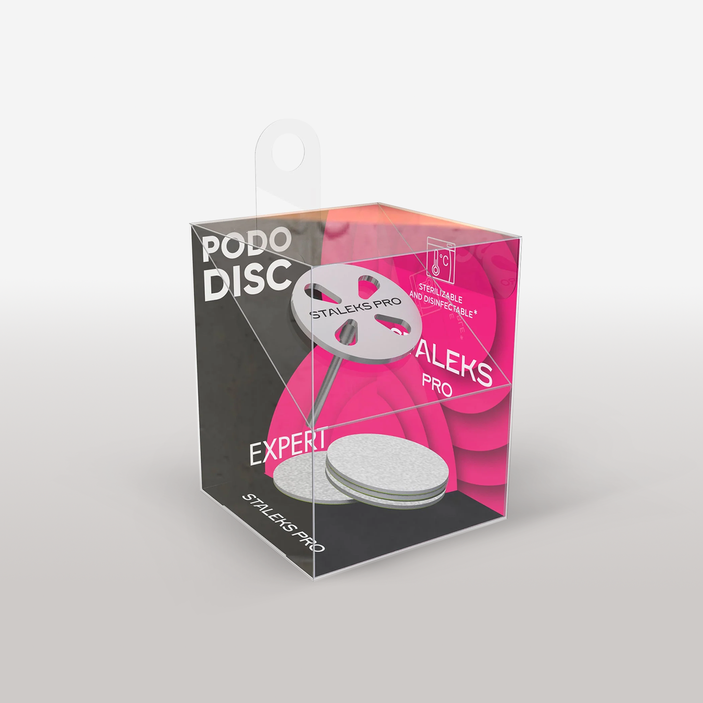 Pedicure Disc PODODISC S EXPERT And Set Of Disposable Files 180 Grit 5 Pcs (15 Mm)